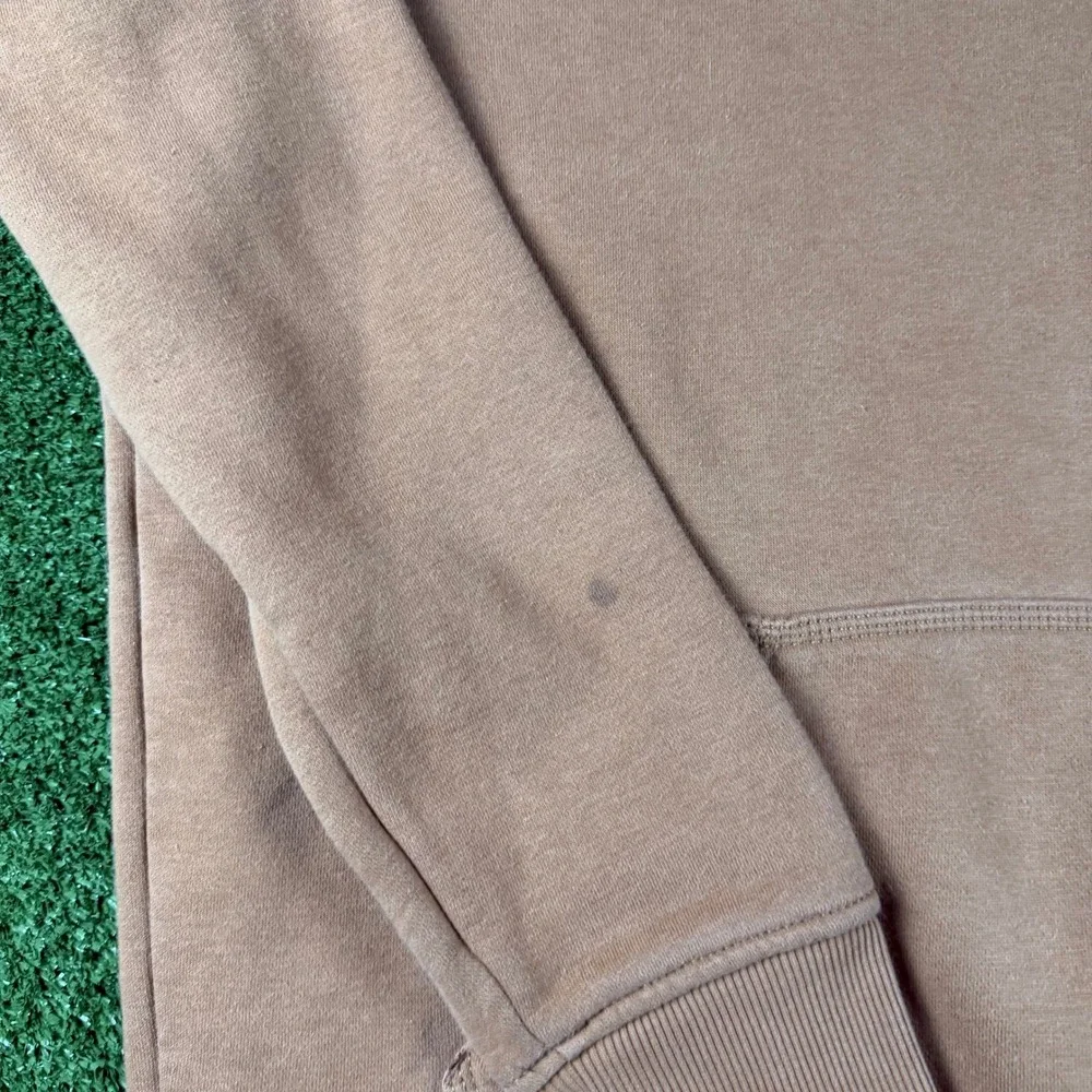 Carhartt‎ Youth Brown Relaxed Fit Graphic Sleeve Logo Hoodie Large 12-14